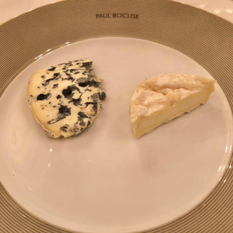 Cheese course at Paul Bocuse
