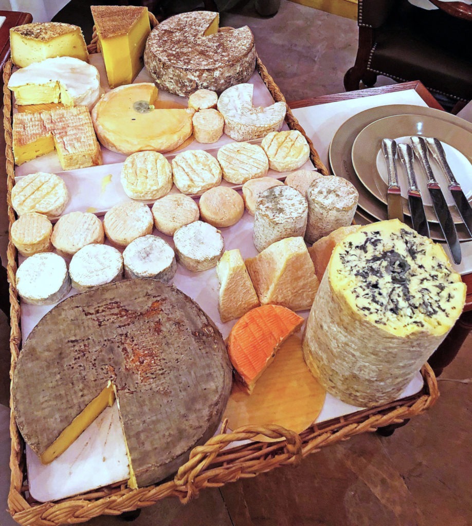 Cheese cart from Paul Bocuse