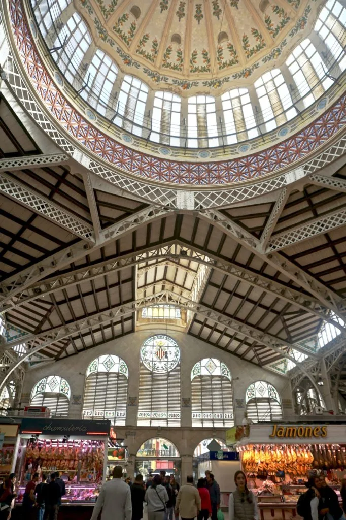 Inside of Mercado Central