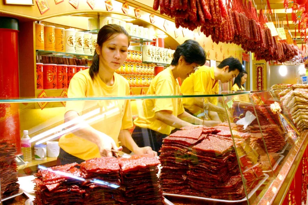 bak kwa singapore